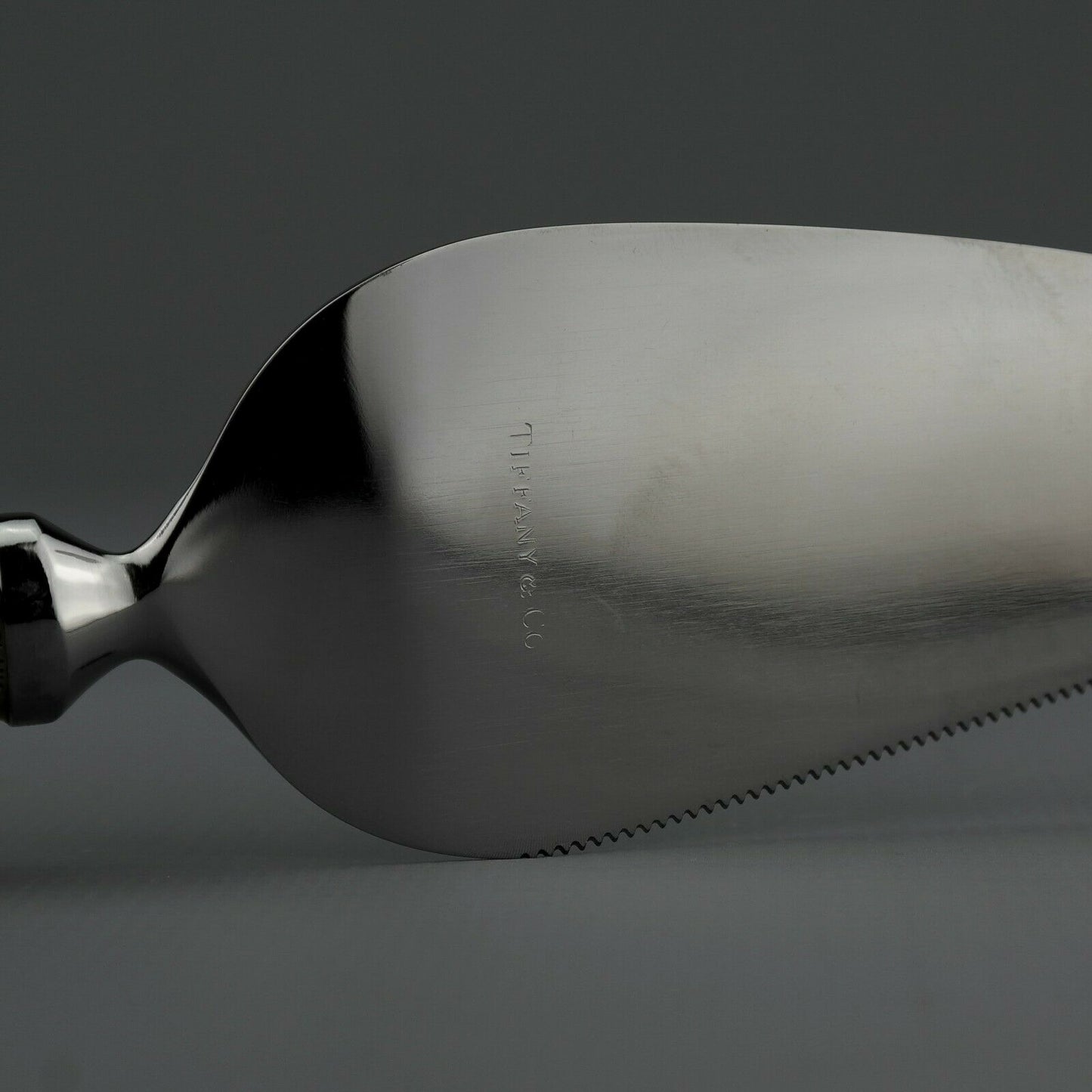 Tiffany Japanese style Audubon Pattern Sterling Silver Cheese Server