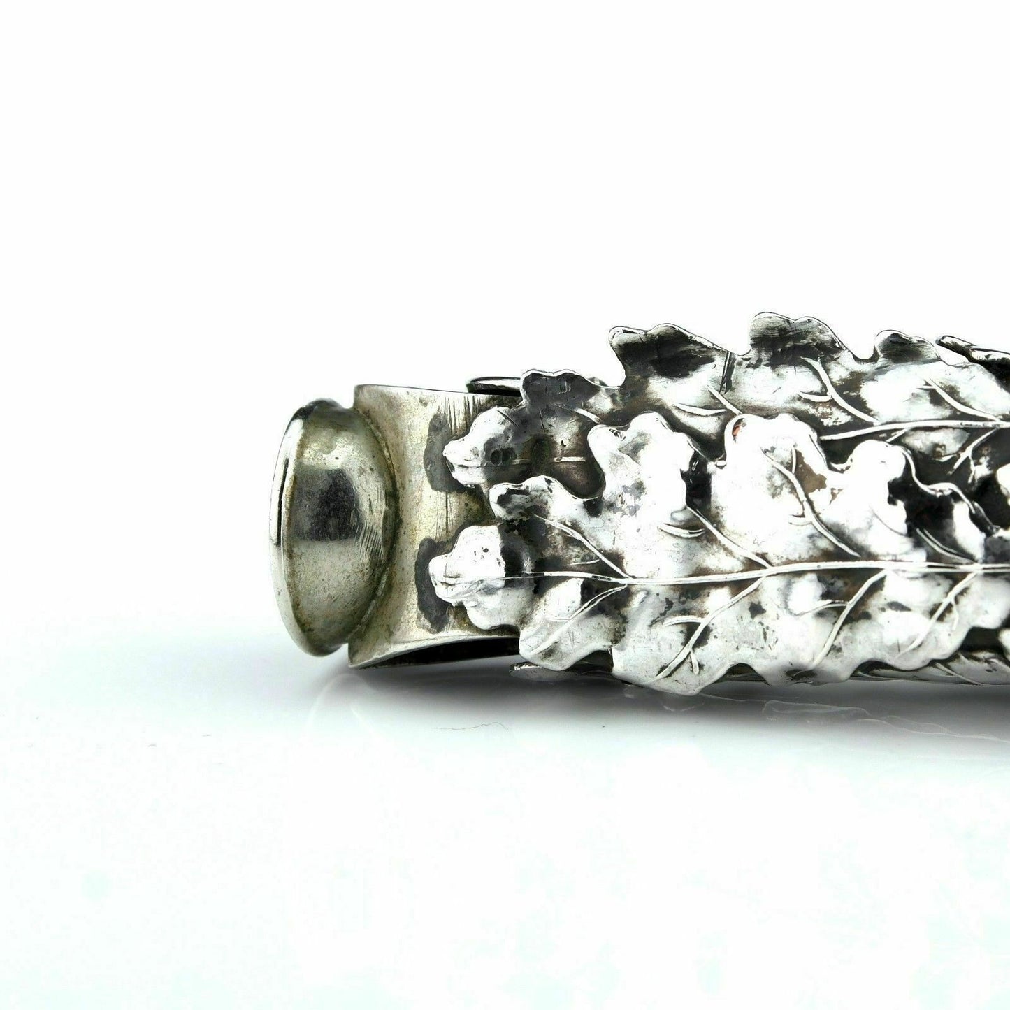 Antique Austrian Solid Silver Cigar Cutter - Boar - Circa. 1900