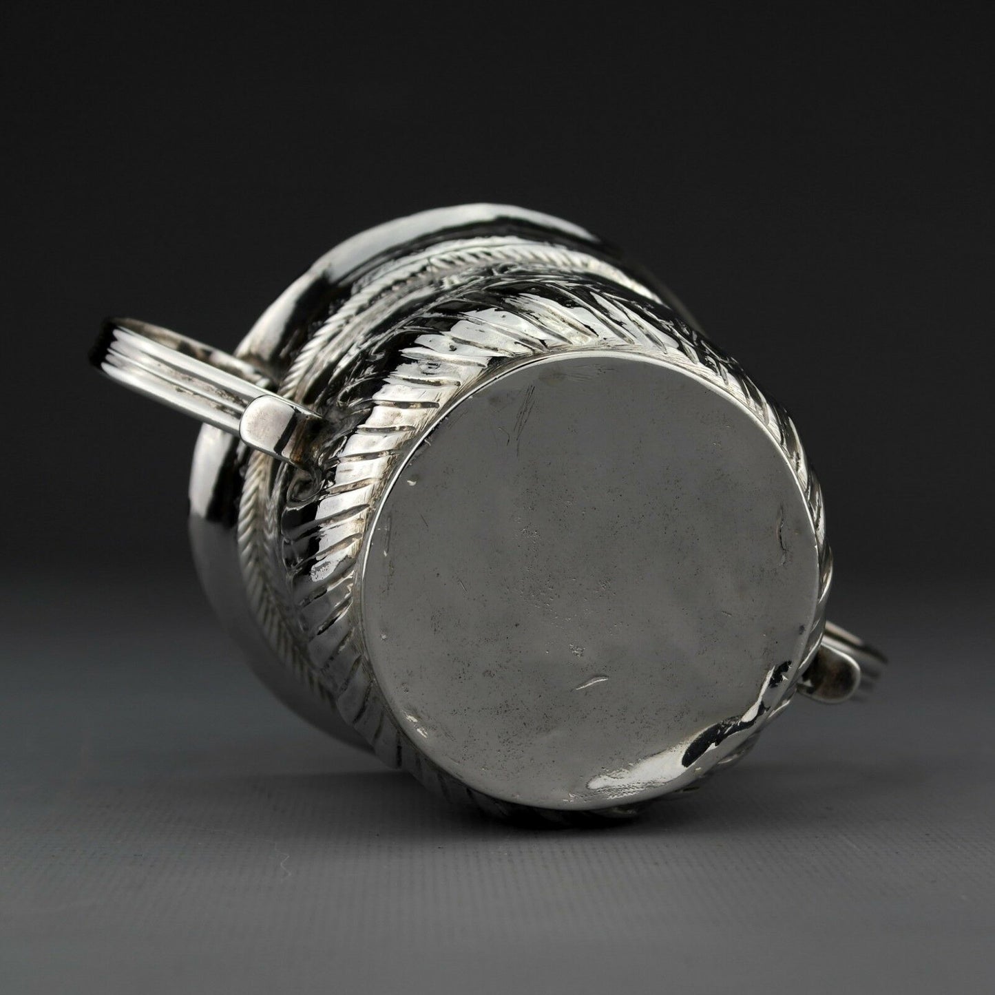 Antique George I Solid Sterling Silver Porringer, Humphrey Payne, London 1722
