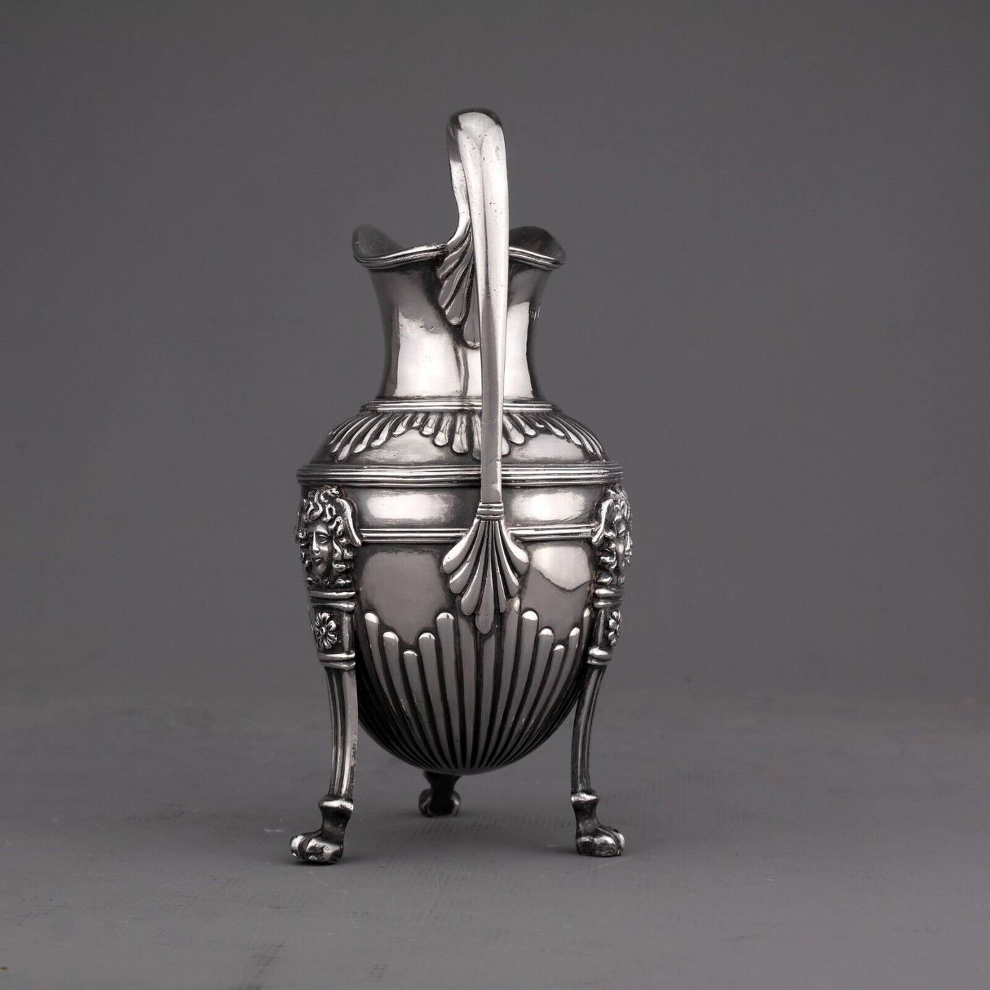 Fabulous Antique Georgian Solid Sterling Silver Milk /Cream Jug. London, 1783.