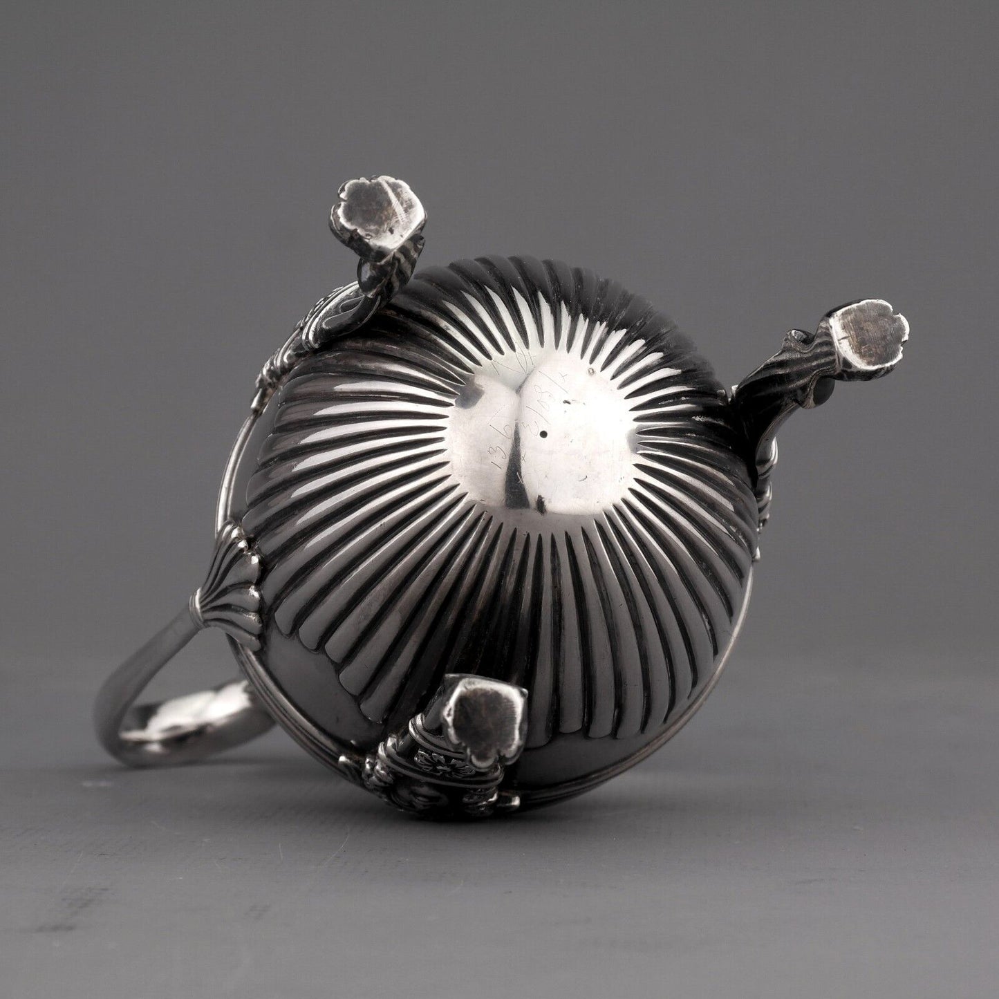 Fabulous Antique Georgian Solid Sterling Silver Milk /Cream Jug. London, 1783.