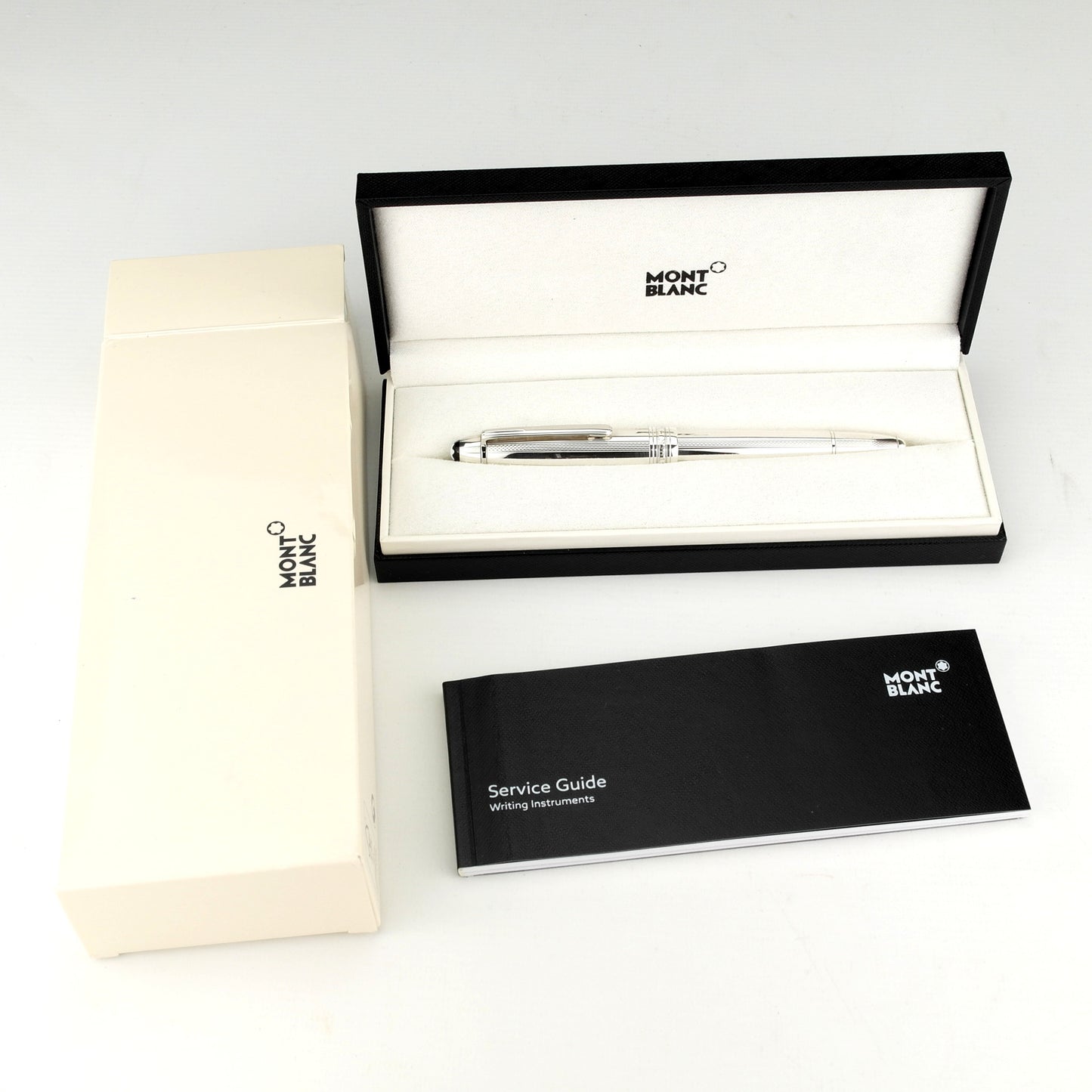 Montblanc Meisterstuck 146 Solitaire 925 Pure Silver, Barley, Fountain Pen