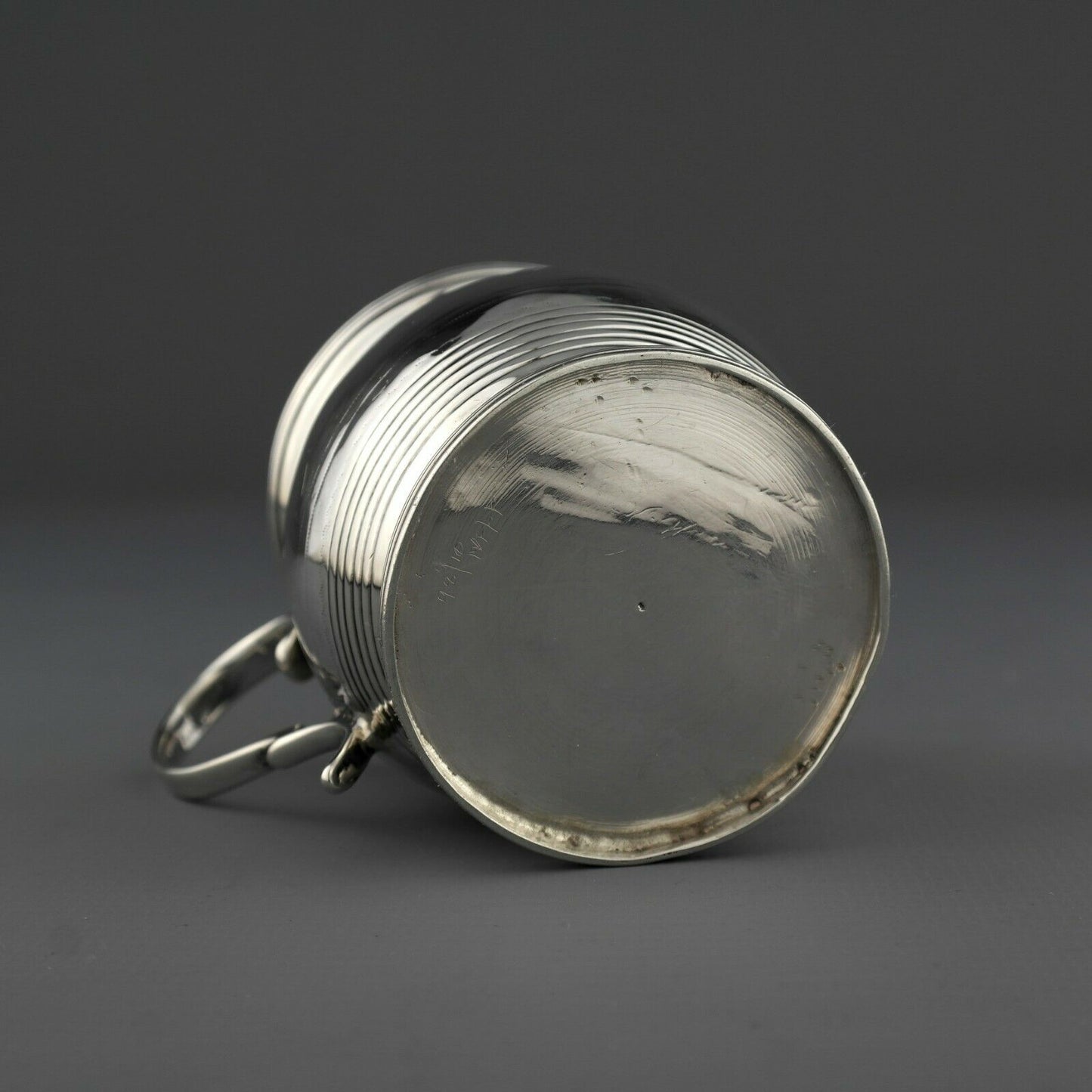 Antique Georgian Solid Sterling Silver Mug / Beaker / Cup. London, 1814.