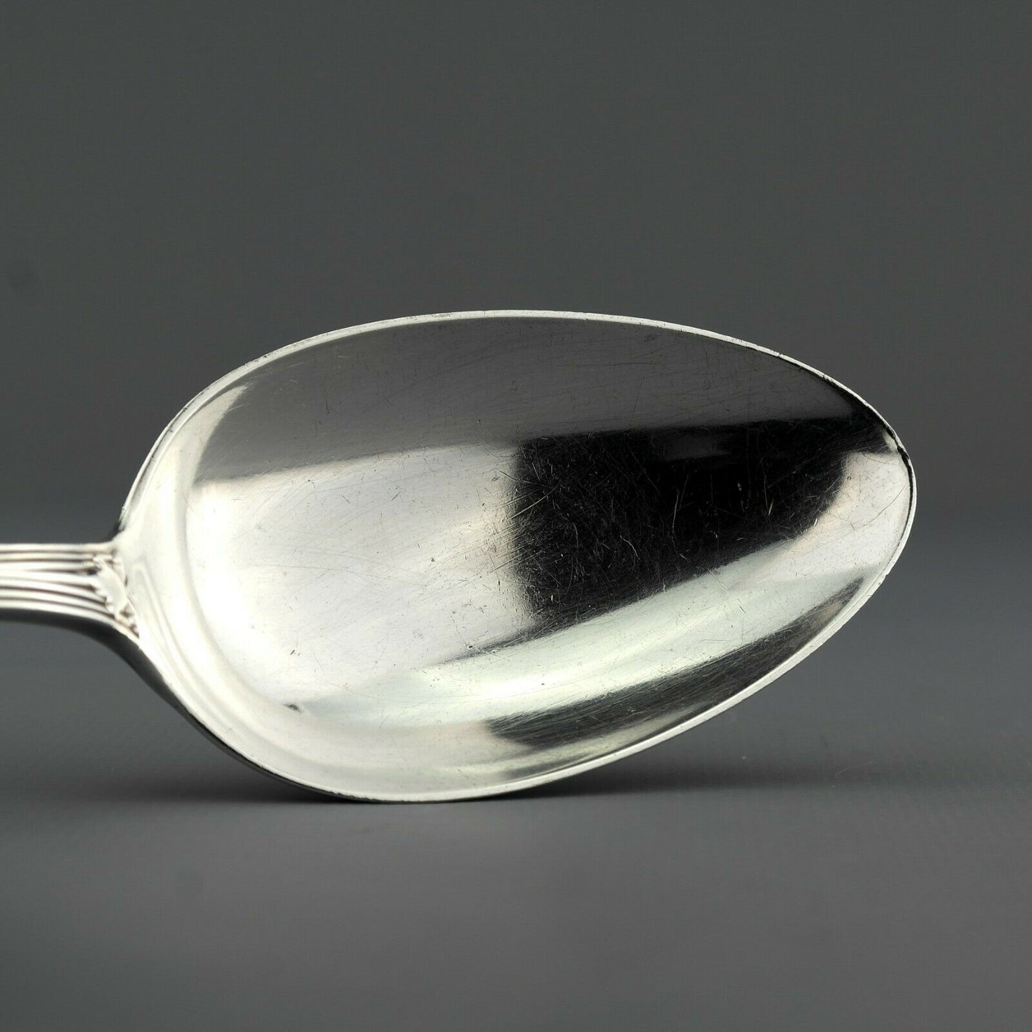 Antique Tiffany Co Japanese Pattern Sterling Silver Large Serving Spoon 8.75" #1